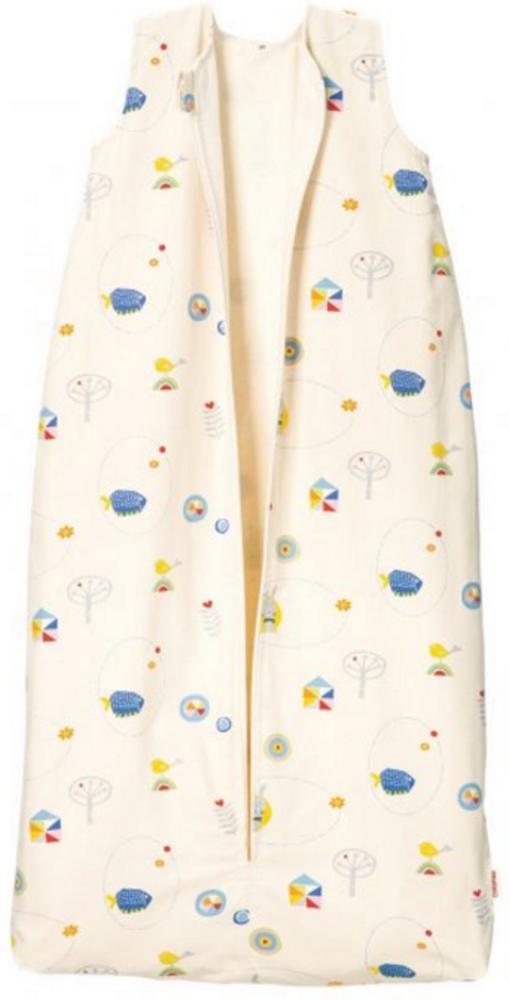 Cotonea Bio-Baumwolle Kinderschlafsack mit Teddyplüschfutter Design Meister Hase Größe: 110 Bild 1