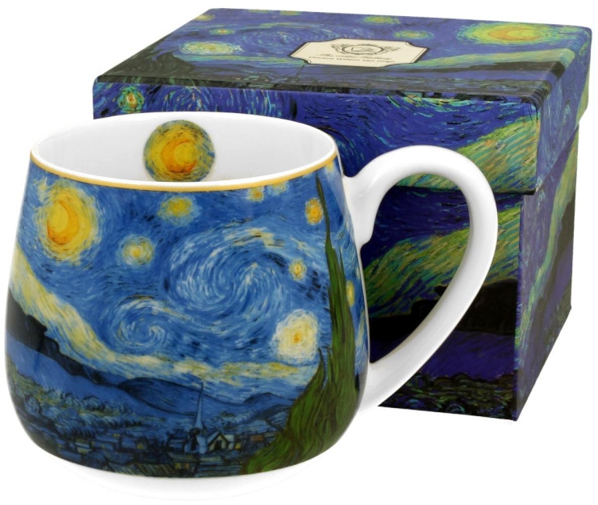 DUO ART GALLERY Fassbecher 430 ml STARRY NIGHT New Bone China Porzellan Bild 1