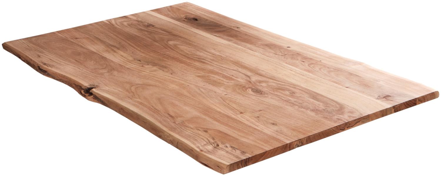 Tischplatte Baumkante Akazie Natur 160 x 85 cm NOAN 523702 Bild 1