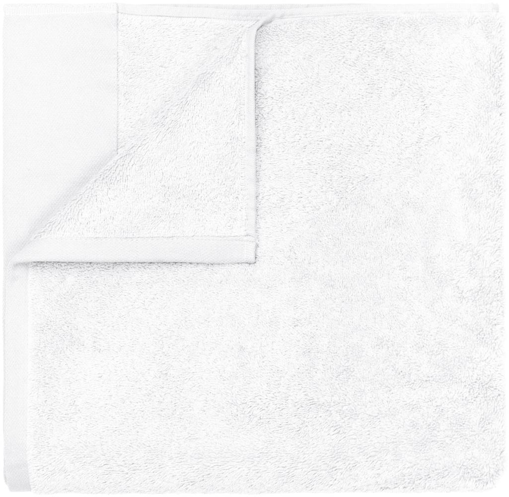 Blomus Handtuch Riva, Saunatuch, Badehandtuch, Baumwolle, White, 100 x 200 cm, 66298 Bild 1