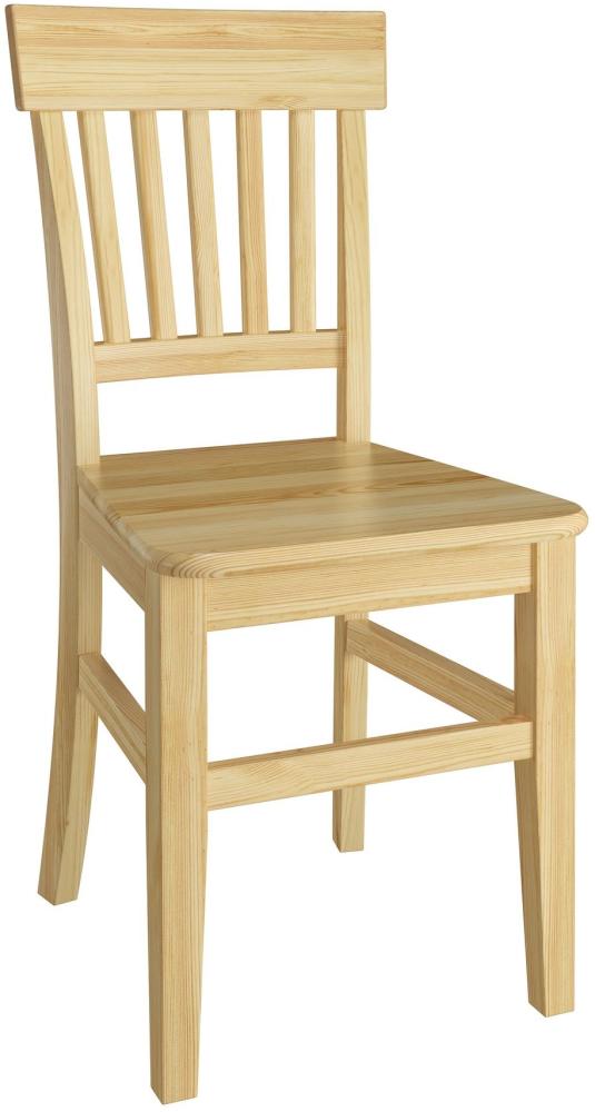 Klassischer Holzstuhl Küchenstuhl robust Massivholzstuhl Doppelpack oder Einzelstuhl V-90. 71-27Einzelartikel Bild 1