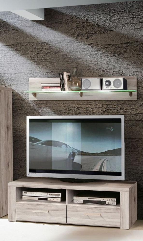 Lowboard TV-Unterschrank sandeiche 126cm Modern Bild 1