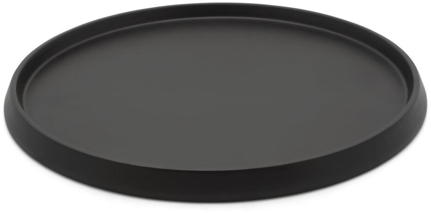 Bredemeijer Tablett rund, Bambus schwarz, 350x350x22mm Bild 1