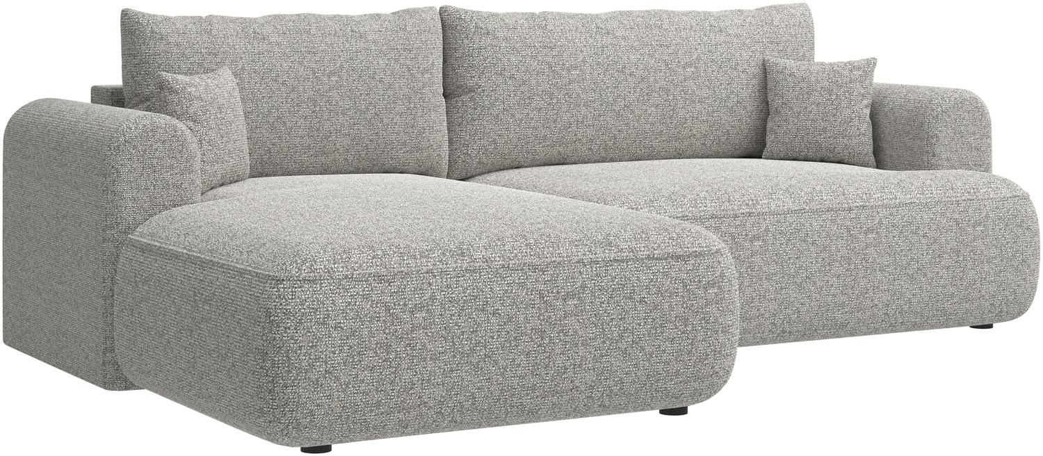 Selsey Ovo - Ecksofa in L-Form mit Schlaffunktion, greige, linksseitig Bild 1