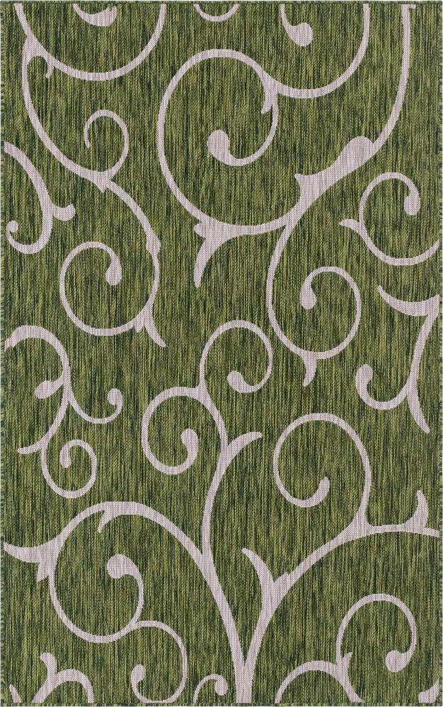 Teppich "Outdoor Beauties" Rechteckig Grün 150x245 cm Bild 1