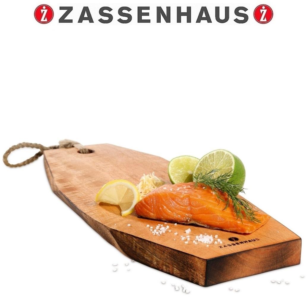 Zassenhaus - Schneidebrett Lachsbrett Servierbrett 40cm Mango 059038 Bild 1