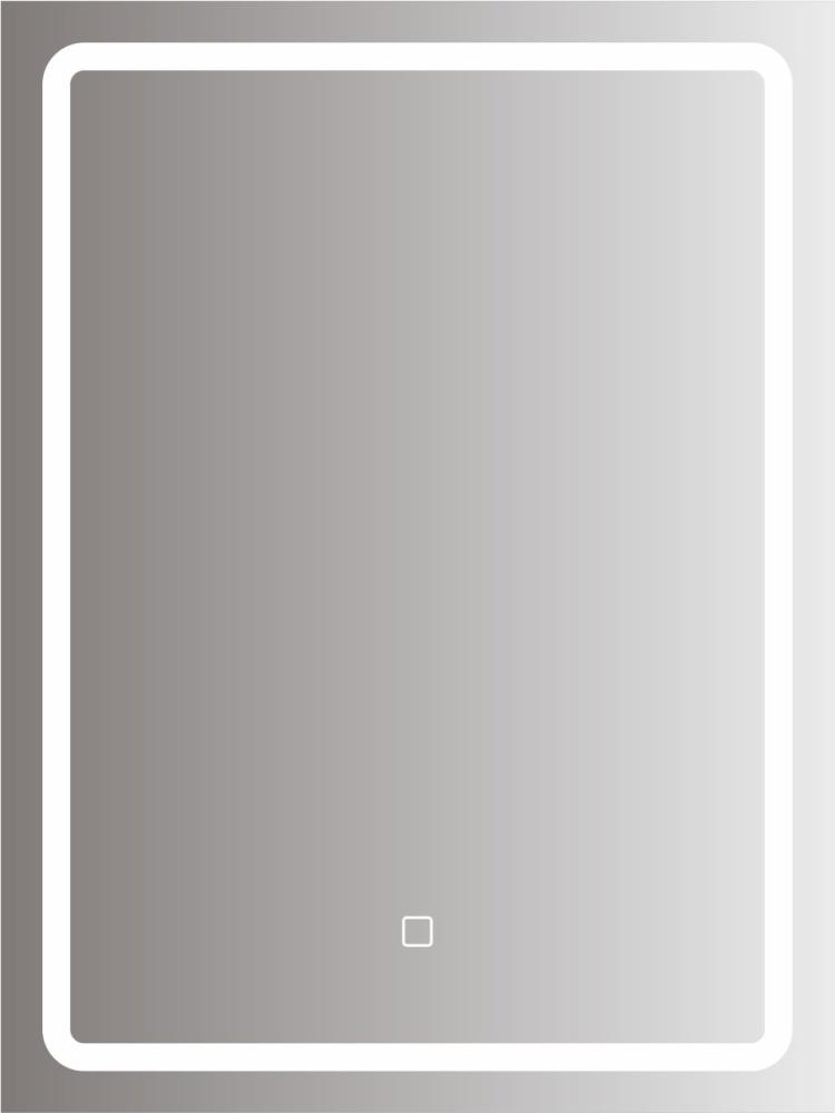 bhp Spiegel mit LED Beleuchtung rechteckig, 5mm, 60x80cm 220-240V, 3000/6500K Bild 1