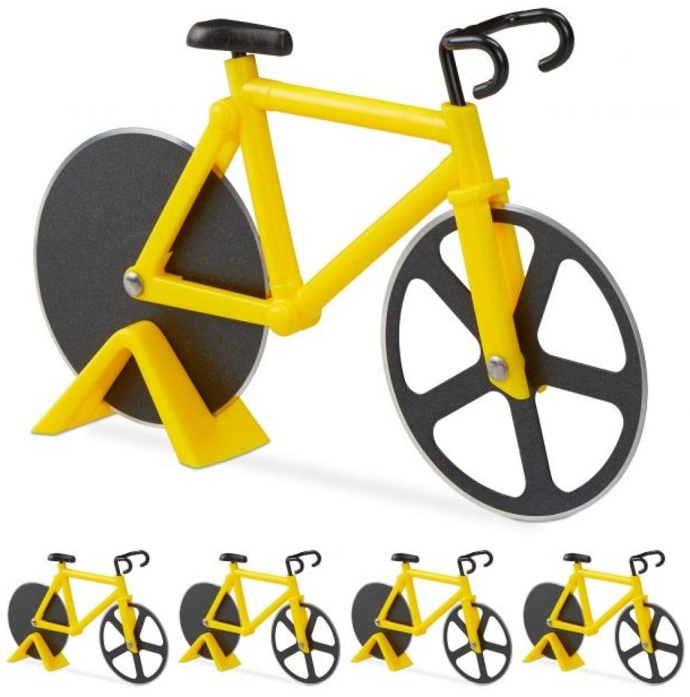 5 x Fahrrad Pizzaschneider gelb 10025813 Bild 1