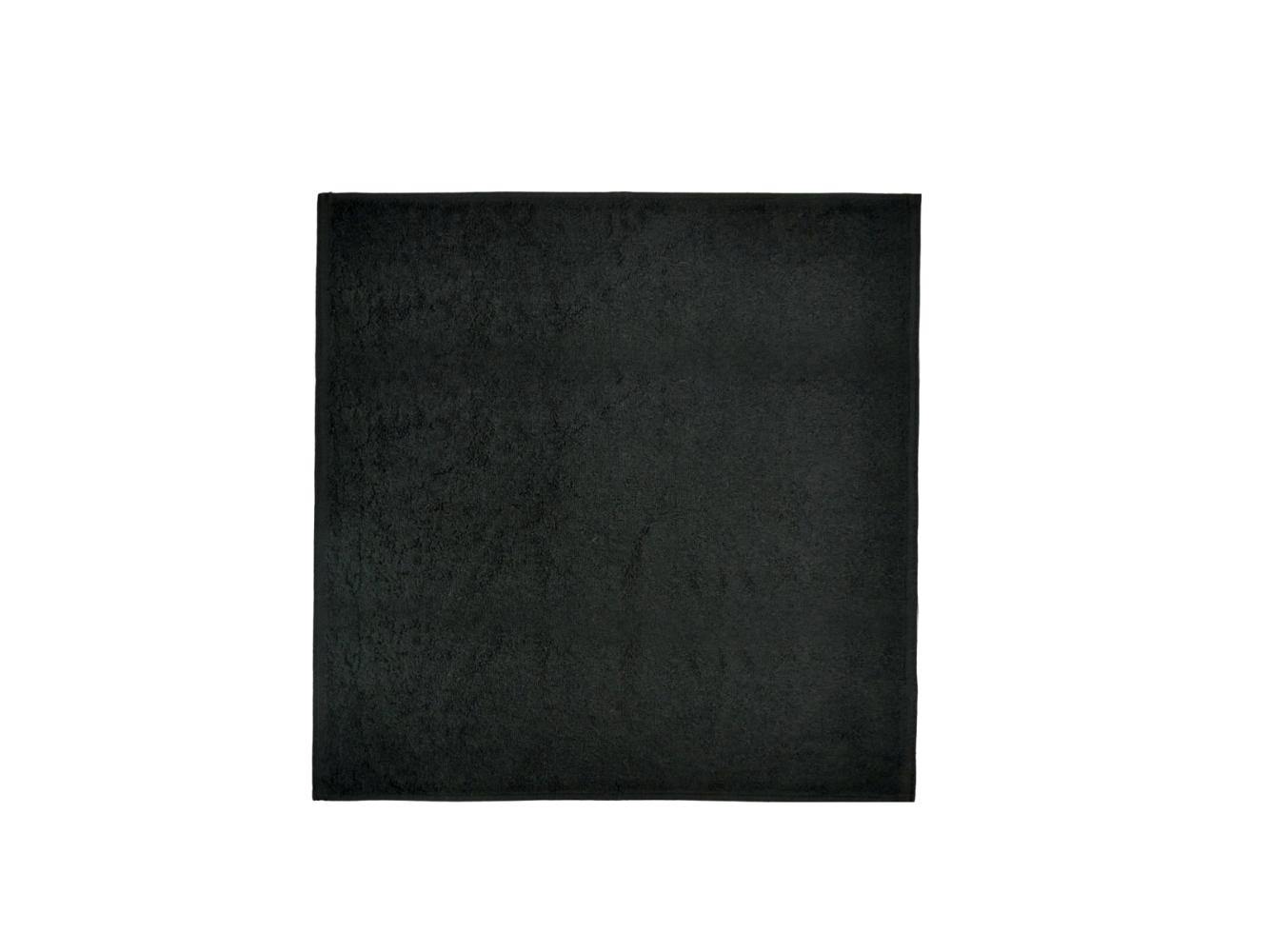 Seiftuch 30x30 cm schwarz 10 Stück ca. 500 g/m² Bild 1