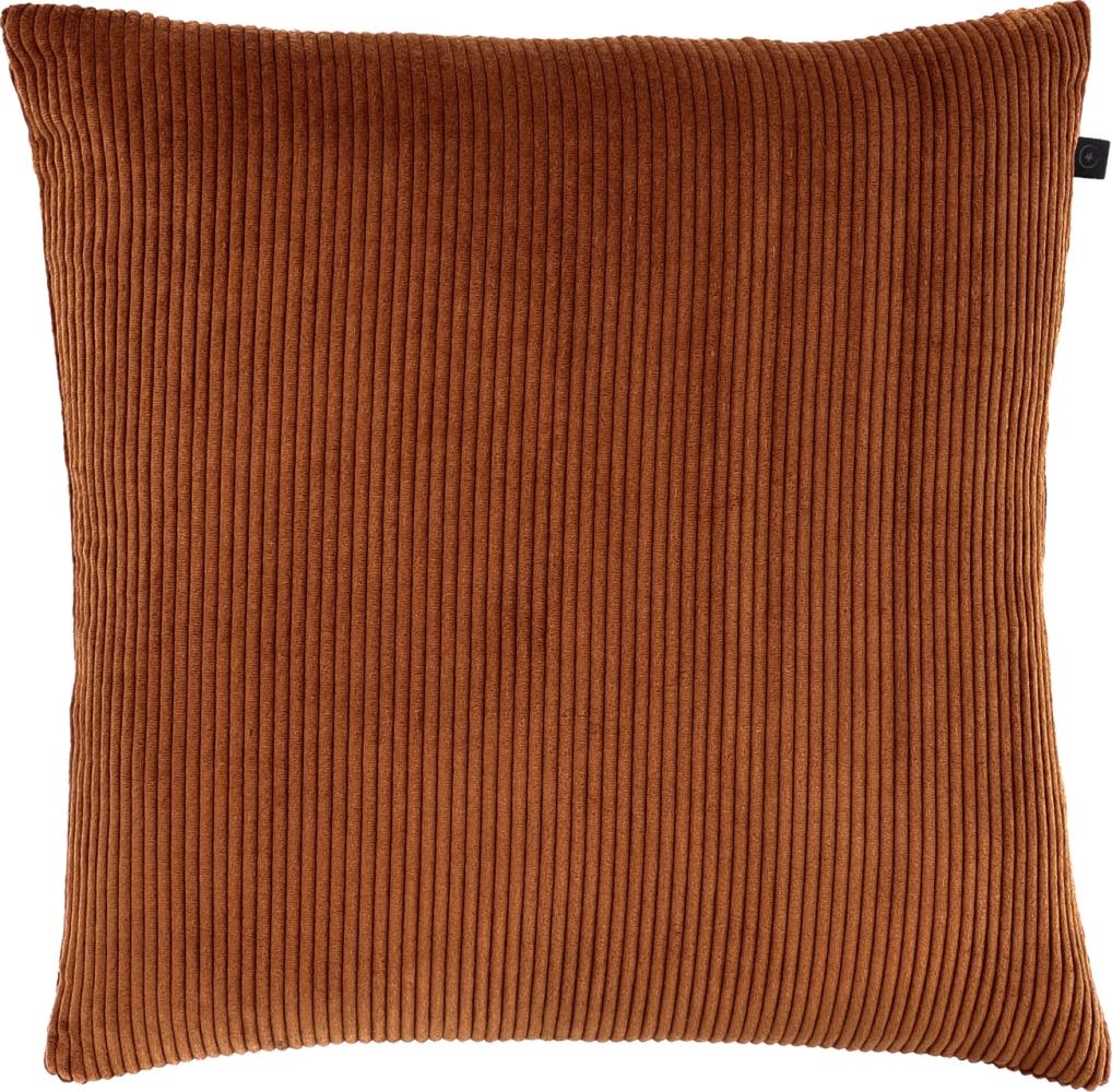 Overseas Ripp Kissen in Copper, 45 x 45 cm Bild 1