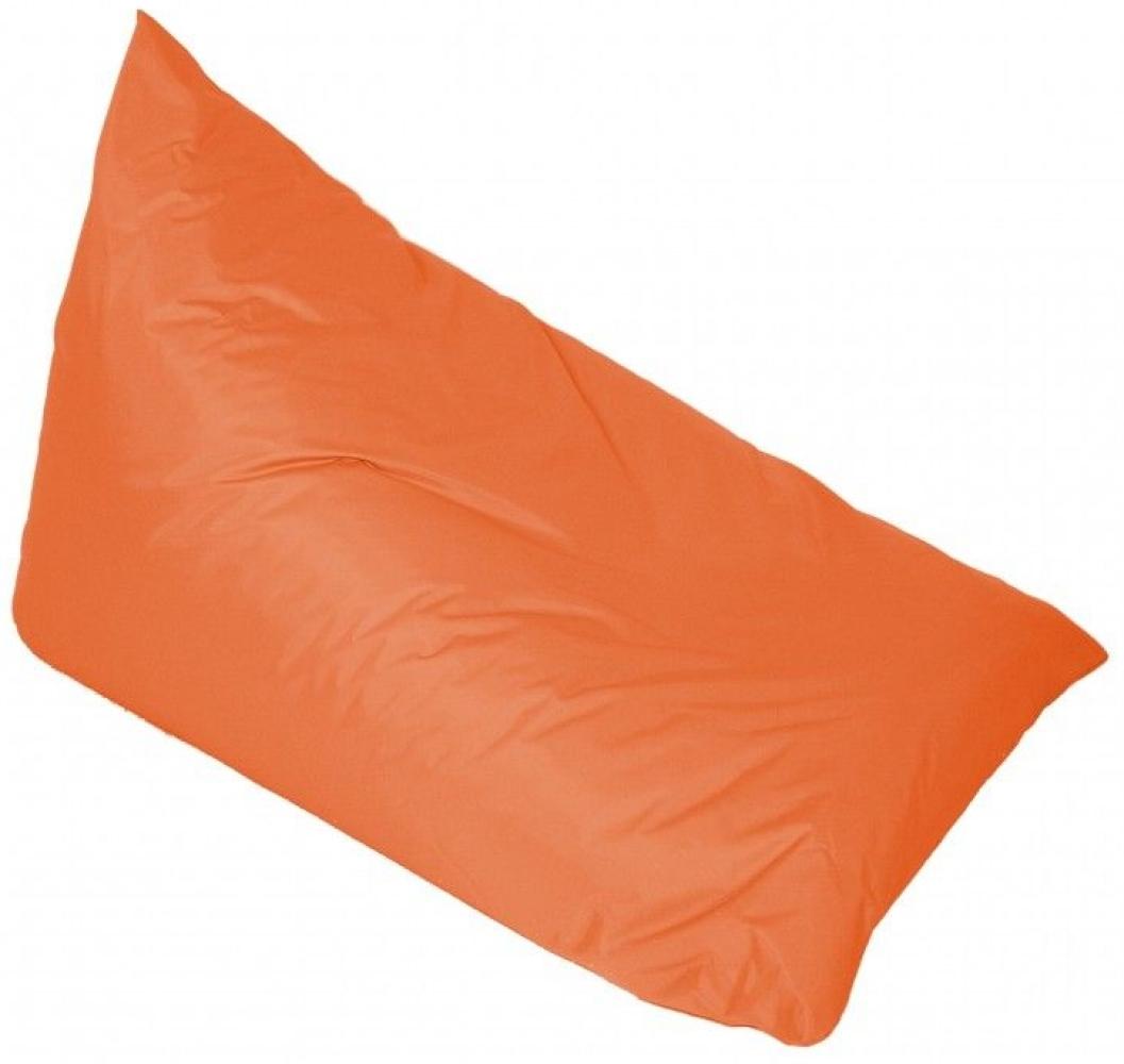 Chillkissen Nylon orange 100/140 cm Bild 1