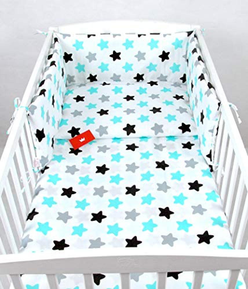 Babylux 'Sterne' Kinderbettwäsche 40 x 60/90 x 120 cm Bild 1