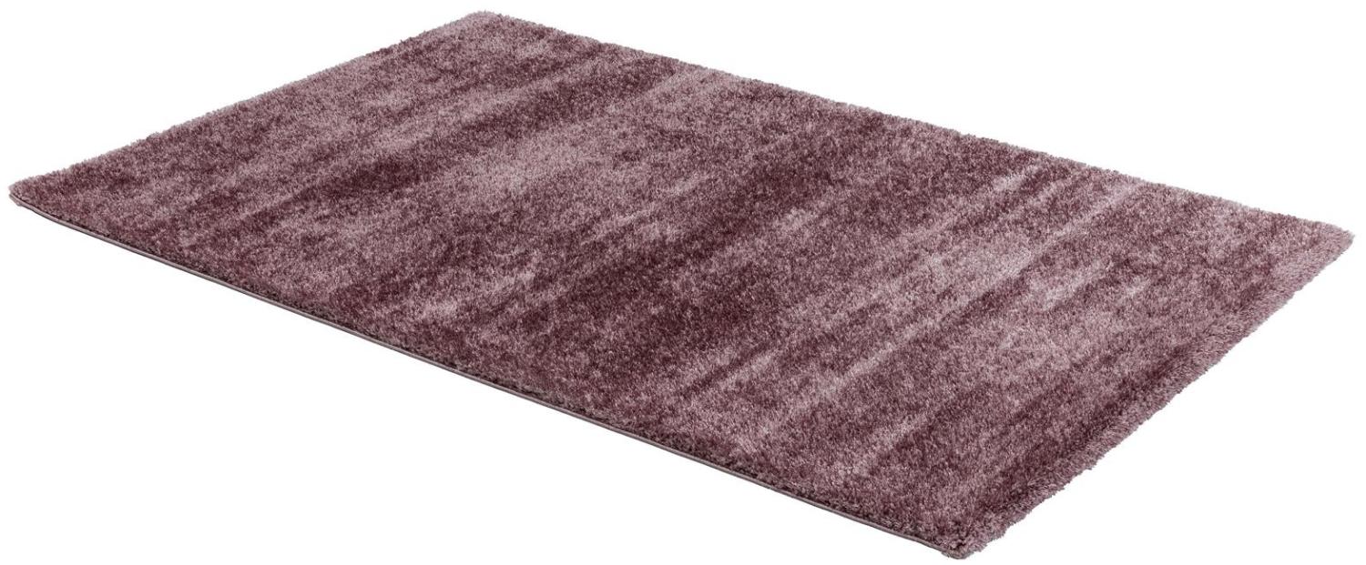Teppich in Mauve aus 100% Polyester - 290x200x4,2cm (LxBxH) Bild 1