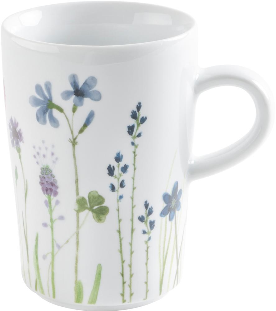 KAHLA Wildblume Macchiato-Obertasse 0,35 l Wildblume blau/rot Bild 1