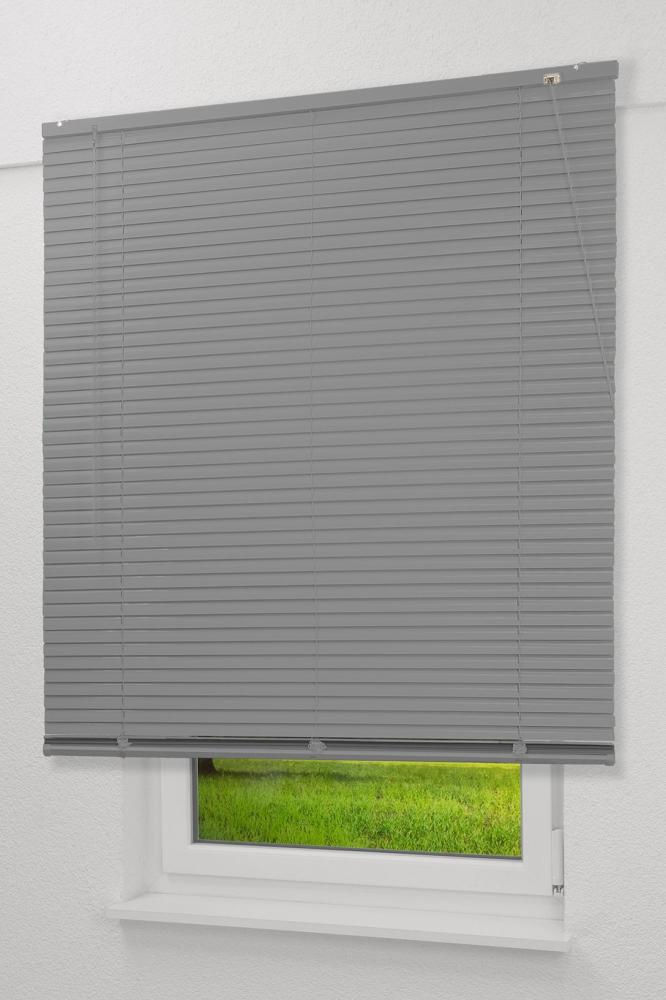 Qualitätsalujalousie 25mm in Silber in den Maßen (B x H) 70cm * 130cm Bild 1