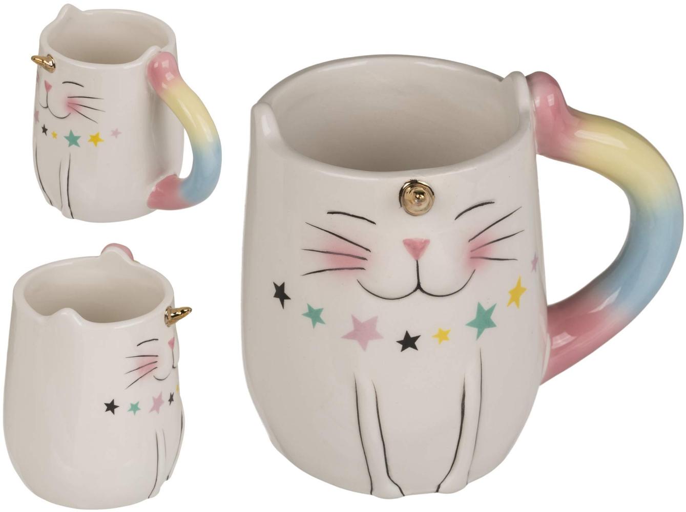 Out of the blue 78-8339 Keramik-Tasse, Unicorn Cat Bild 1