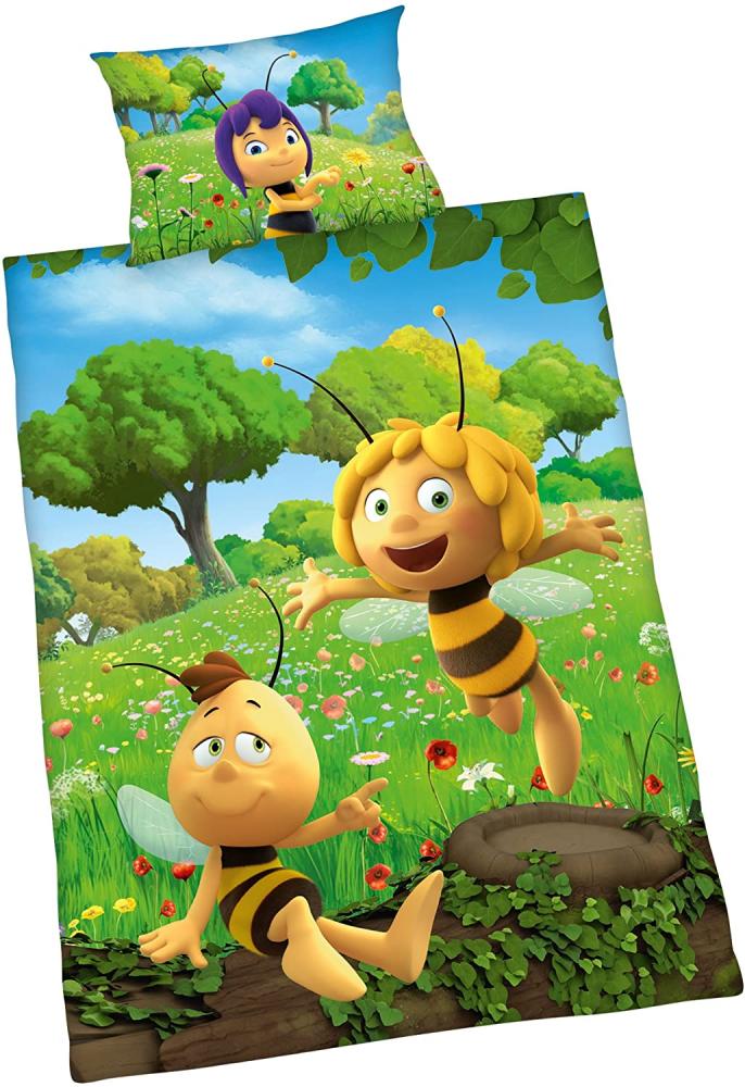 Die Biene Maja Wende-Kinderbettwäsche Bild 1
