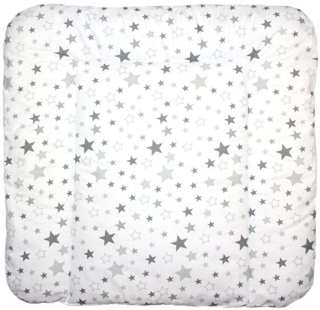 Primawela Wickelauflage Baby Wickeltischauflage Auflage für Wickeltisch - Stars Sterne Bild 1