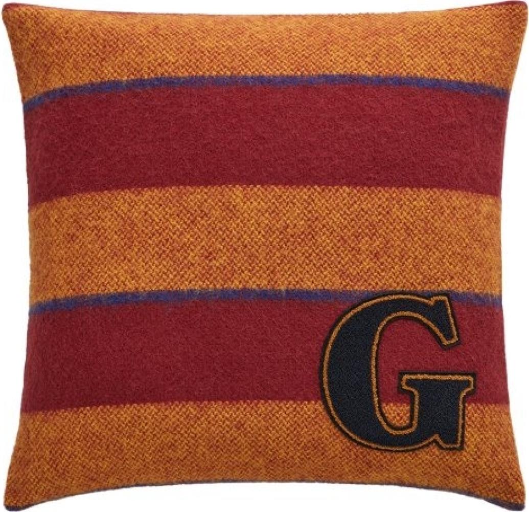 Gant Home Kissenhülle Varsity Stripe Cushion Plumped Red (50x50cm) 853103101-604-50x50 Bild 1