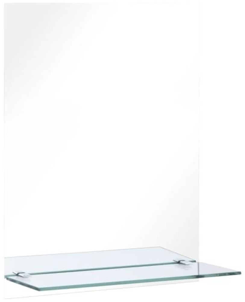 vidaXL Wandspiegel mit Regal 50×70 cm Hartglas [249440] Bild 1