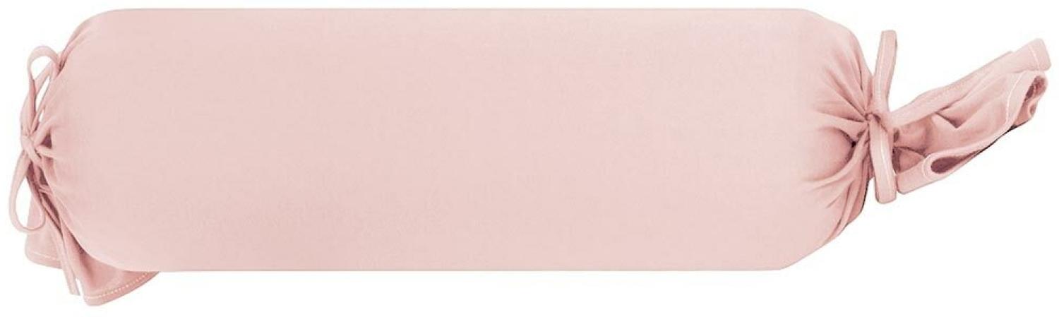 Formesse Bella Donna Jersey Kissenbezug | ca. 15x40 cm | rose Bild 1