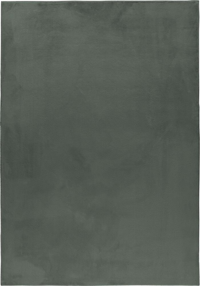 Hochflor Teppich Pia Läufer - 80x250 cm - Grün Bild 1