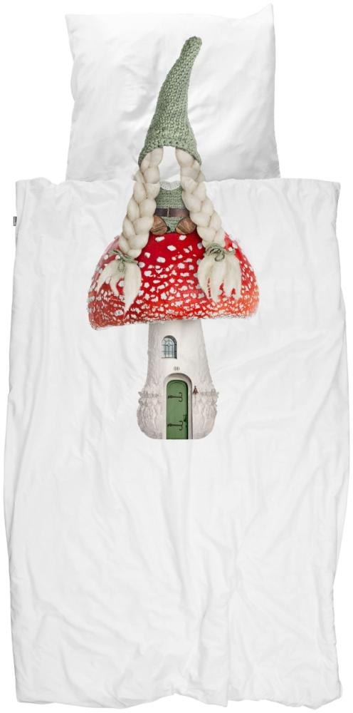 Snurk Gnome Homegirl Bettbezug 140 x 200 cm Weiß 1 Bild 1