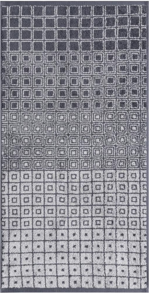 Kaya Duschtuch grau 70x140cm 500 g/m², 100% Baumwolle Mesopotamian Cotton Bild 1