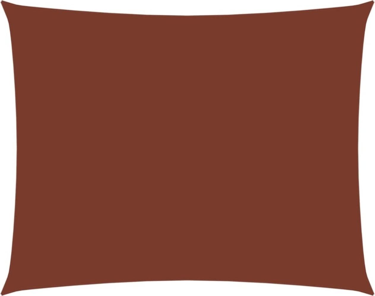 vidaXL Sonnensegel Oxford-Gewebe Rechteckig 2x3,5 m Terrakotta-Rot Bild 1