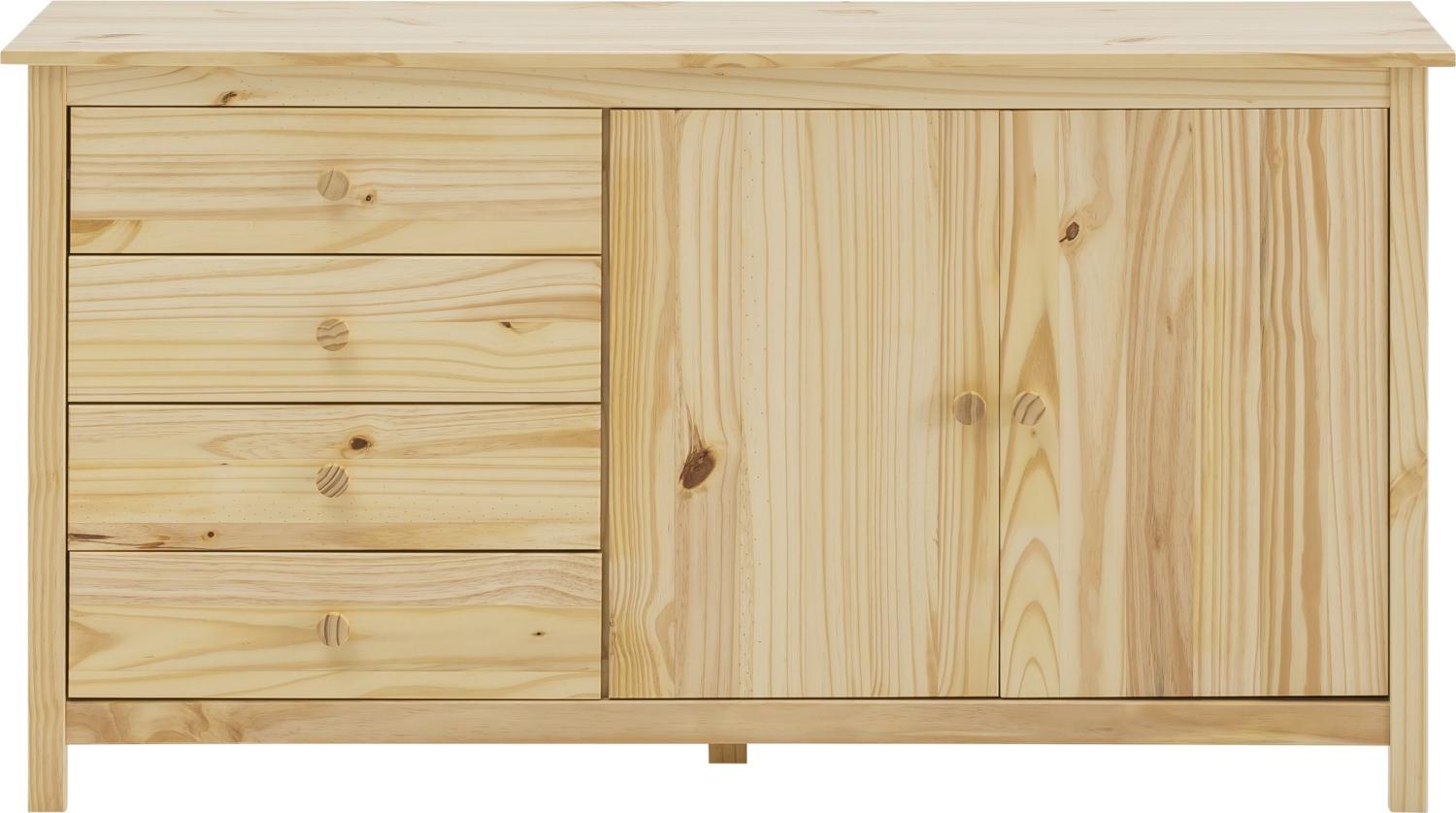 Sideboard Kommode Highboard Wohnzimmerschrank Anrichte Kiefer massiv Bild 1