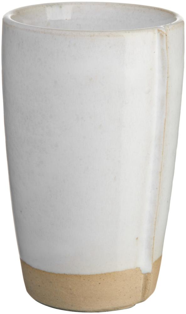 ASA Selection Becher Cafe Latte Milk Foam, Steinzeug, Weiß glänzend, 400 ml, 30075320 Bild 1