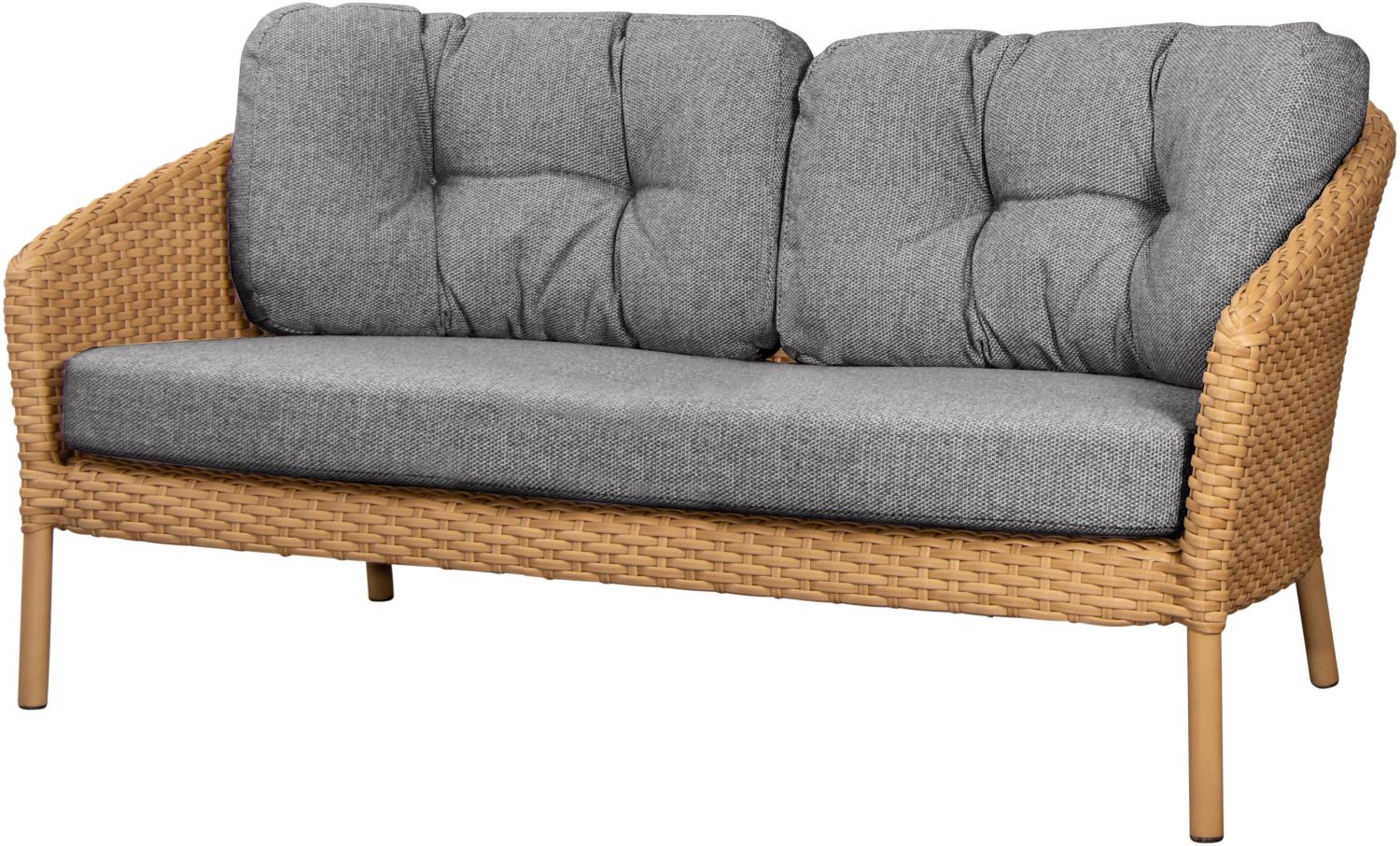 Cane-Line Kissensatz für Ocean large 2-Sitzer Sofa ohne Gestell Wove/Dark grey Bild 1