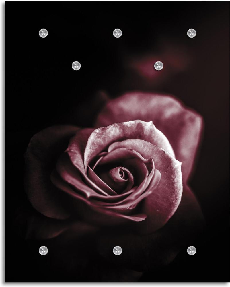 Queence Garderobe - "Deha" Druck auf hochwertigem Arcylglas inkl. Edelstahlhaken und Aufhängung, Format: 100x120cm Bild 1