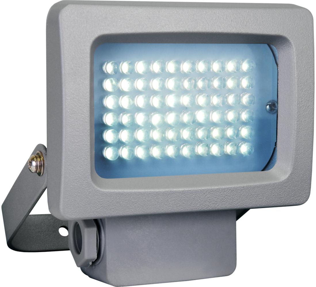 Mini Außenstrahler / Flutlichtstrahler, 3,6W LEDs, Metallgehäuse IP44, Kaltweiß Bild 1
