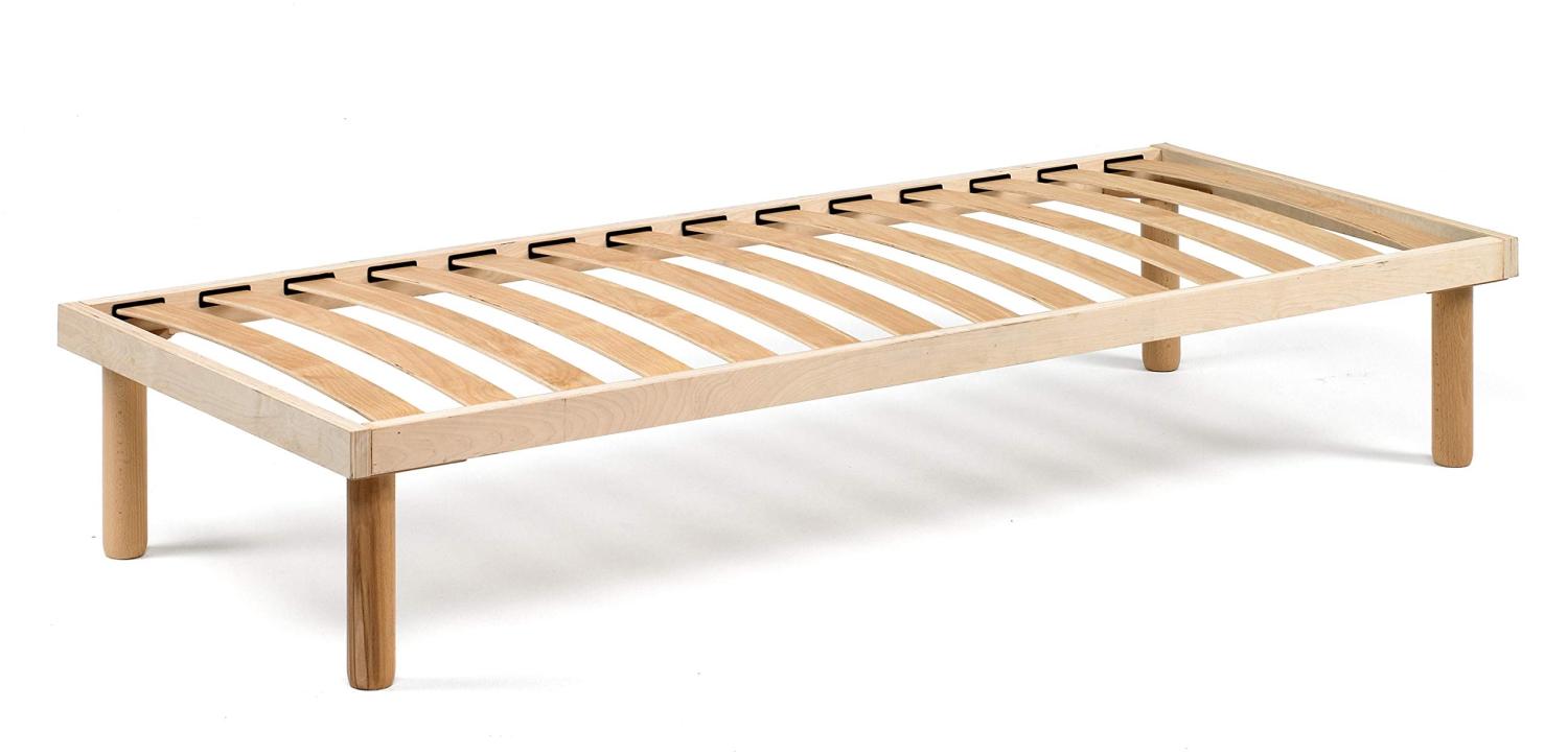 Talamo Italia Siesta orthopädischer Lattenrost aus Holz, geeignet für ein Queensize-Bett, Made in Italy, Lattenrost aus Holz, cm 120x190h31 Bild 1
