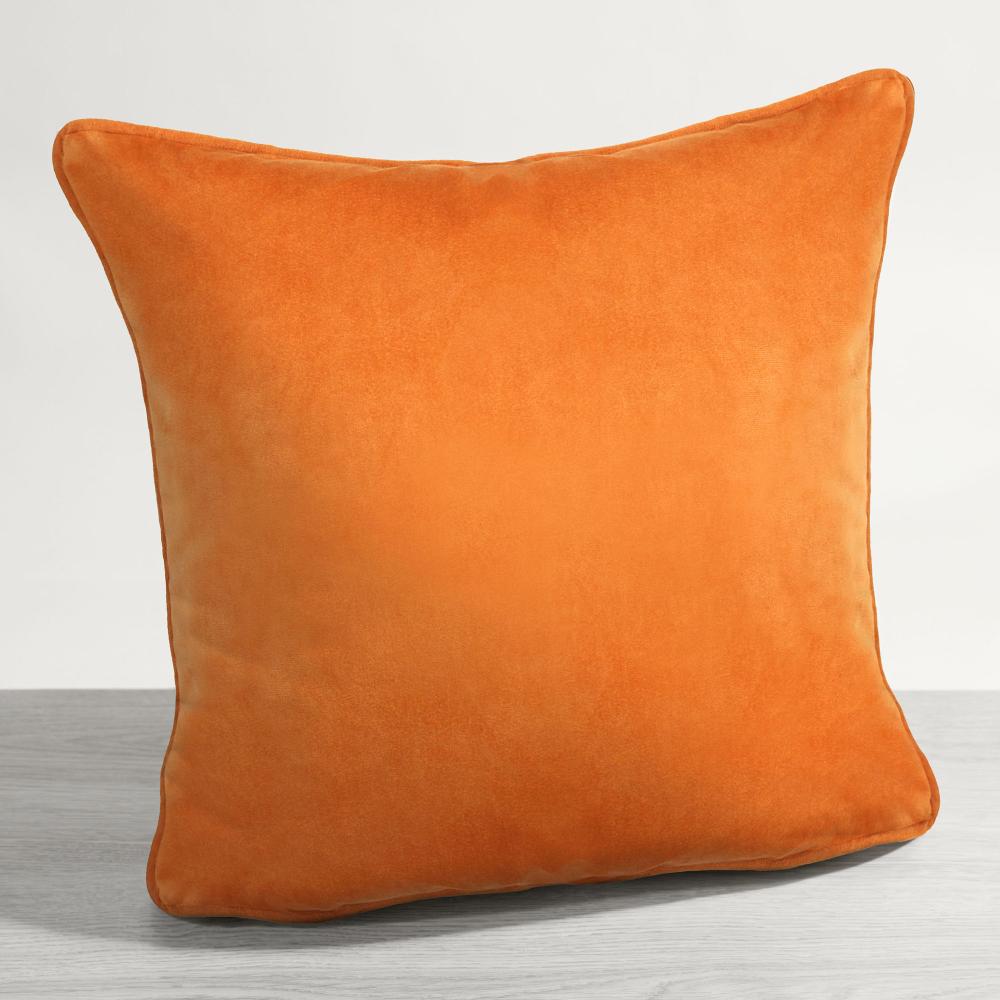 Kissen Deko orange Prentiss 48x48 Polyester kissenbezug Dekokissen Bild 1