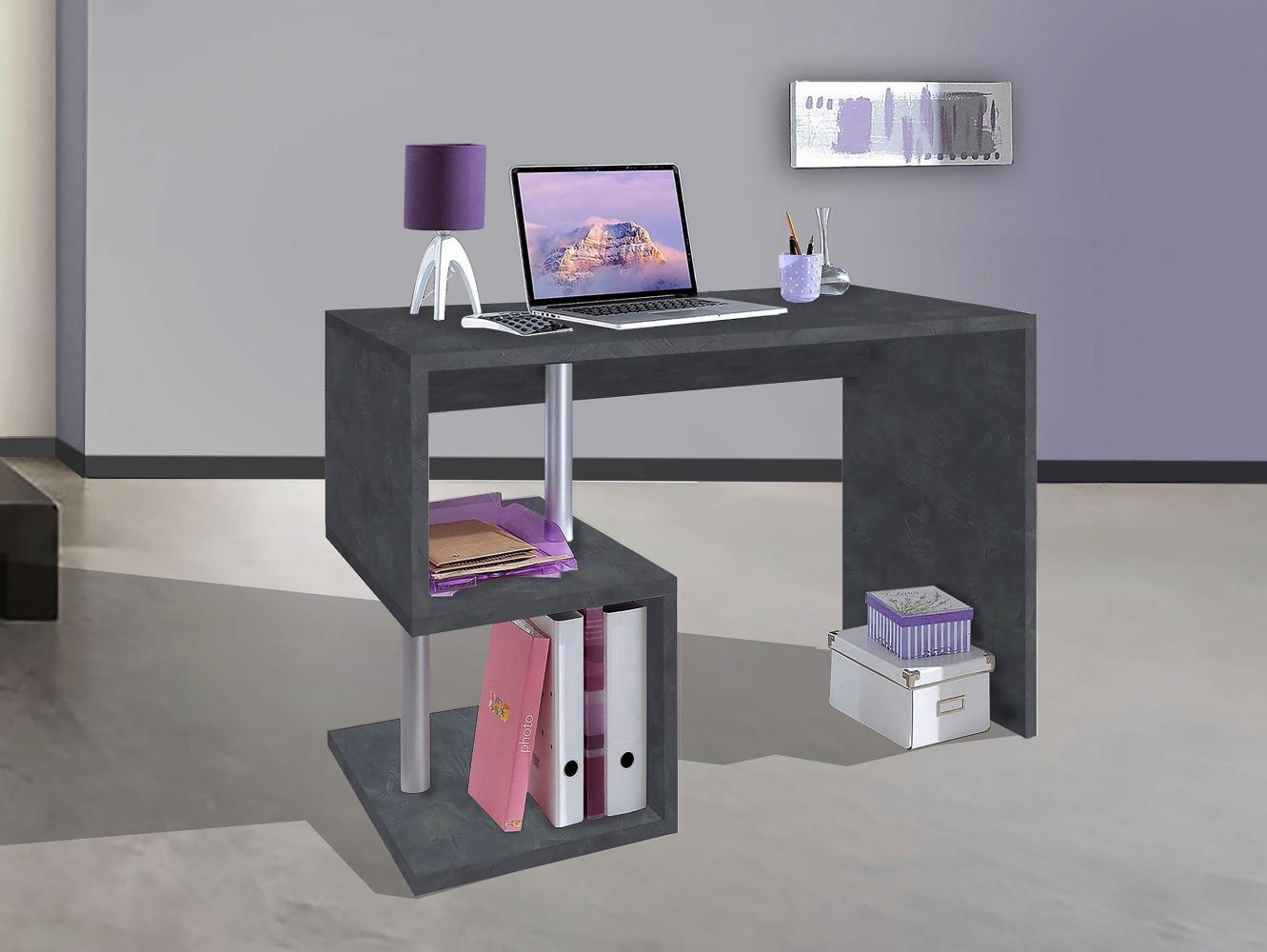 Schreibtisch >Esse Angolo< (BxHxT: 100x77,5x50 cm) in Schiefer Bild 1