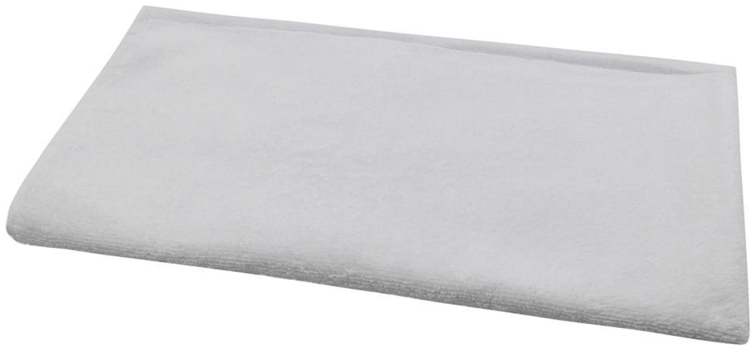 Handtuch 50x100 cm weiß Baumwolle Polyester Hotel Qualität Bild 1