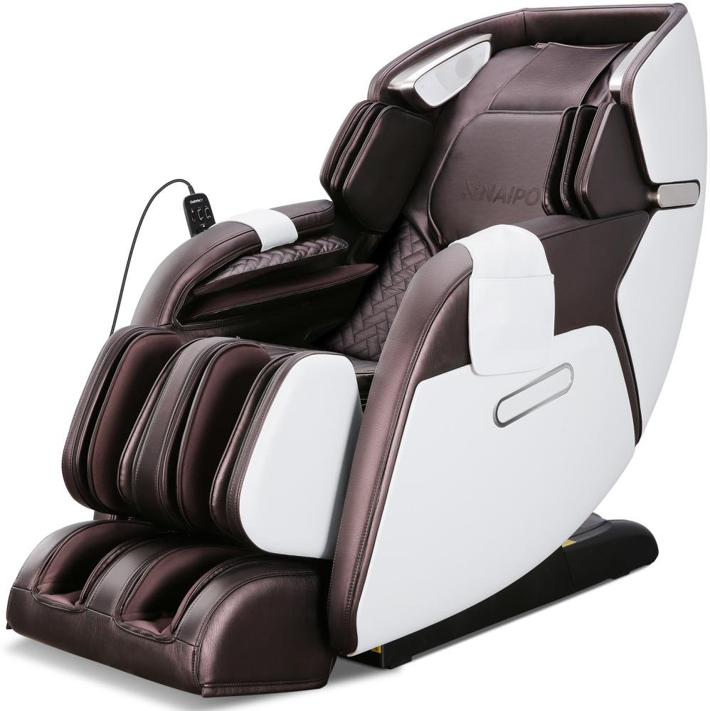 NAIPO Massagesessel Shiatsu Massage Stuhl Zero Gravity für Ganzkörper, mit Heizung, SL Track, Klopfen, Kneten, Luft-Massage-System, Bluetooth 3D Surround Sound Musik - MGC-5866 Bild 1