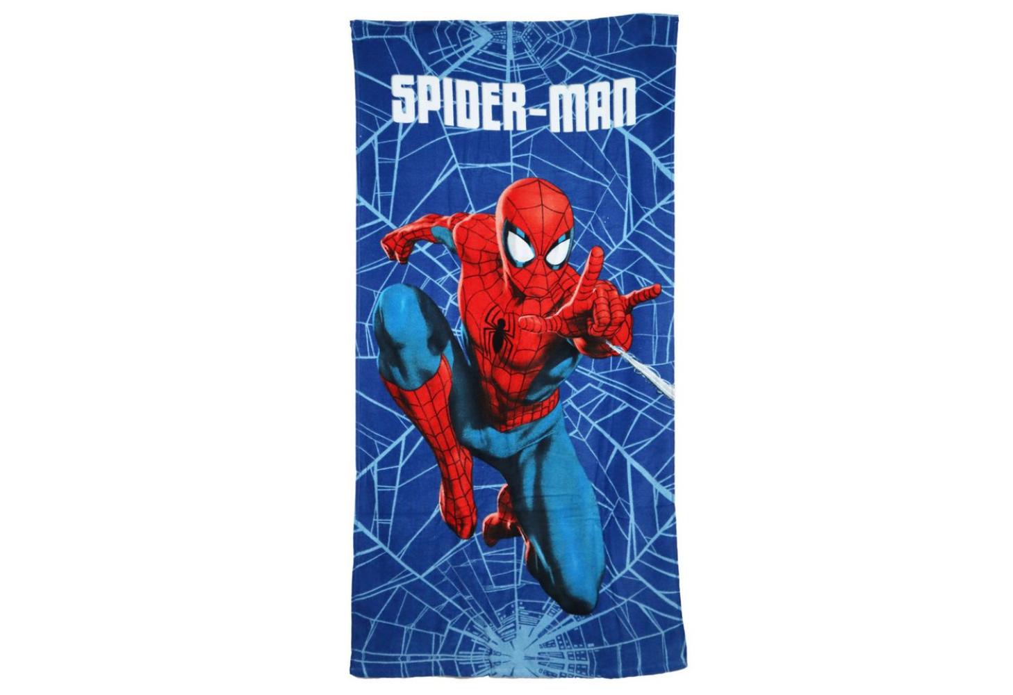 MARVEL Strandtuch Marvel Spiderman Badetuch XL 70x140 cm 100% Baumwolle Bild 1