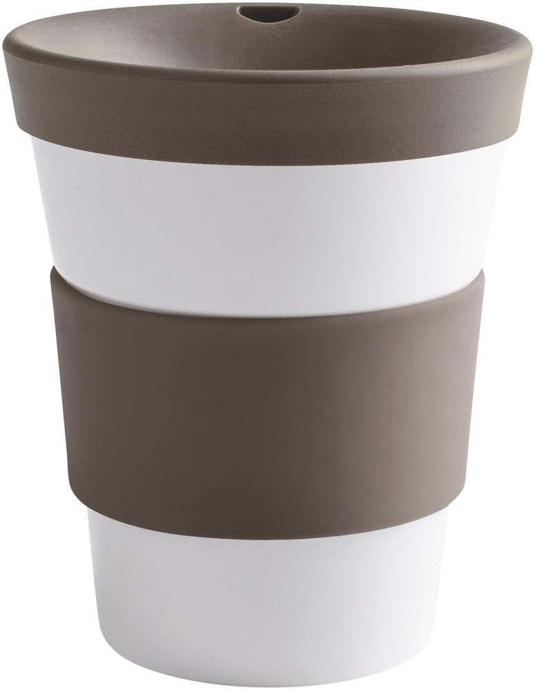 KAHLA cupit To Go Becher 0,35 l Banderole warm gray Bild 1