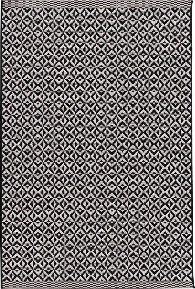 Dekoria Teppich Modern Geometric black/ wool 120x170cm Bild 1