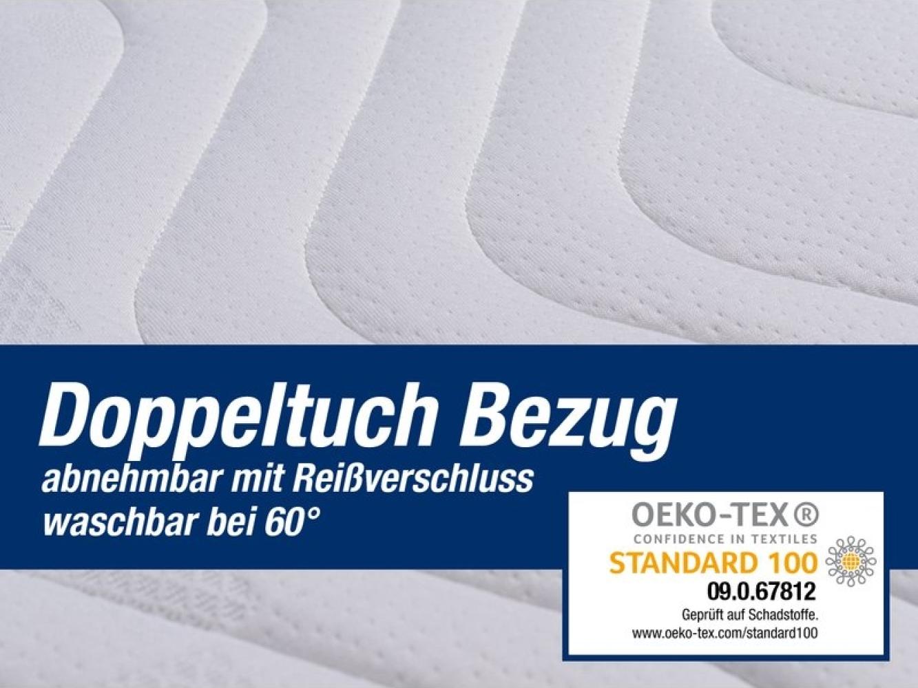 BeCo 'Physio Top' Taschenfederkernmatratze H3 90 x 190 cm Bild 1