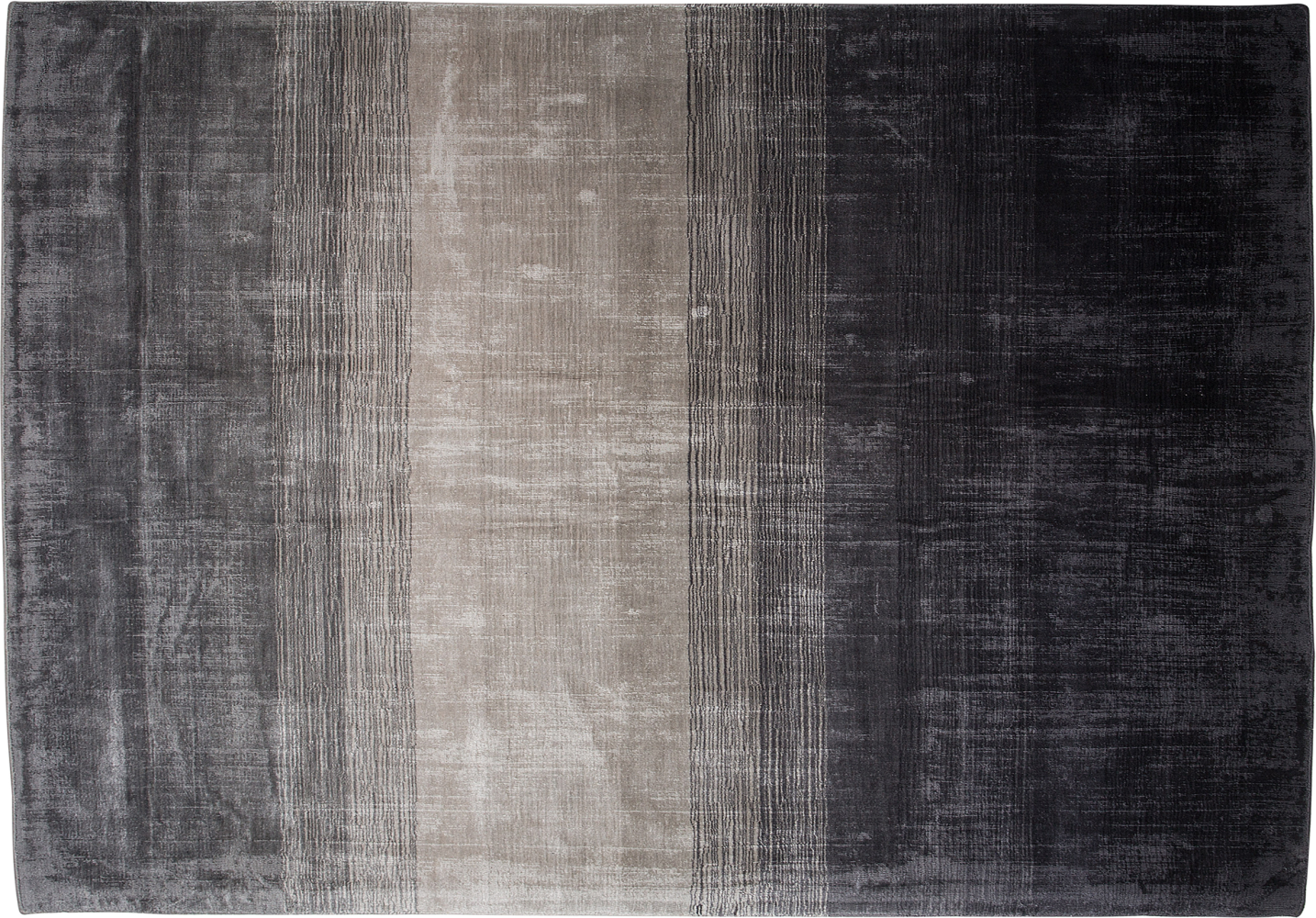 Teppich grau-schwarz 160 x 230 cm Kurzflor ERCIS Bild 1