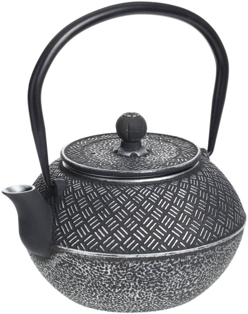 Teekanne mit Sieb, 1 L, schwarz Bild 1