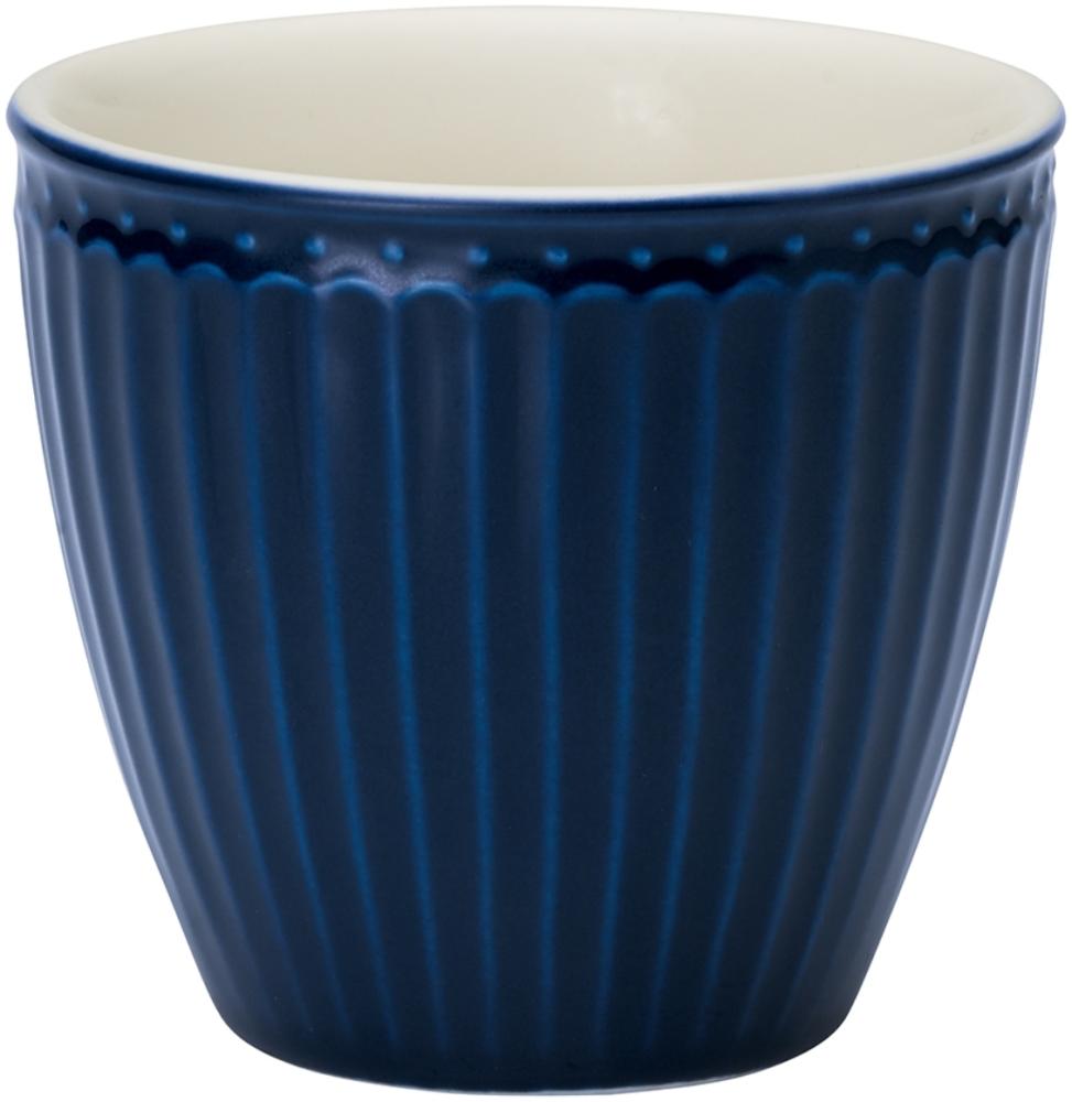Greengate Alice Latte Cup dark blue 9 cm Bild 1