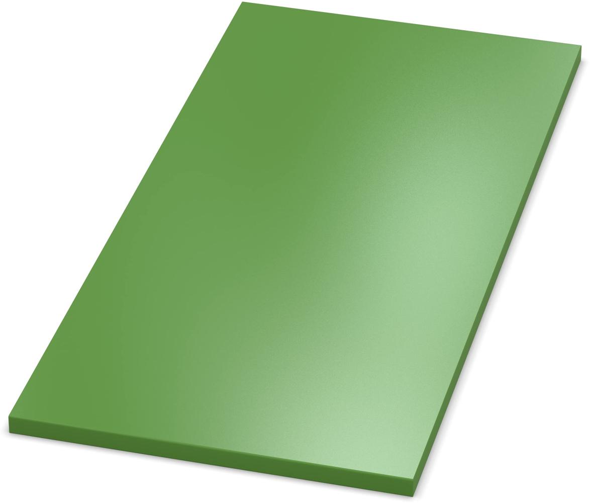 AUPROTEC Tischplatte 19mm grün 1600 x 800 mm Holzplatte melaminharzbeschichtet Spanplatte mit Umleimer ABS Kante Auswahl: 160 x 80 cm Bild 1