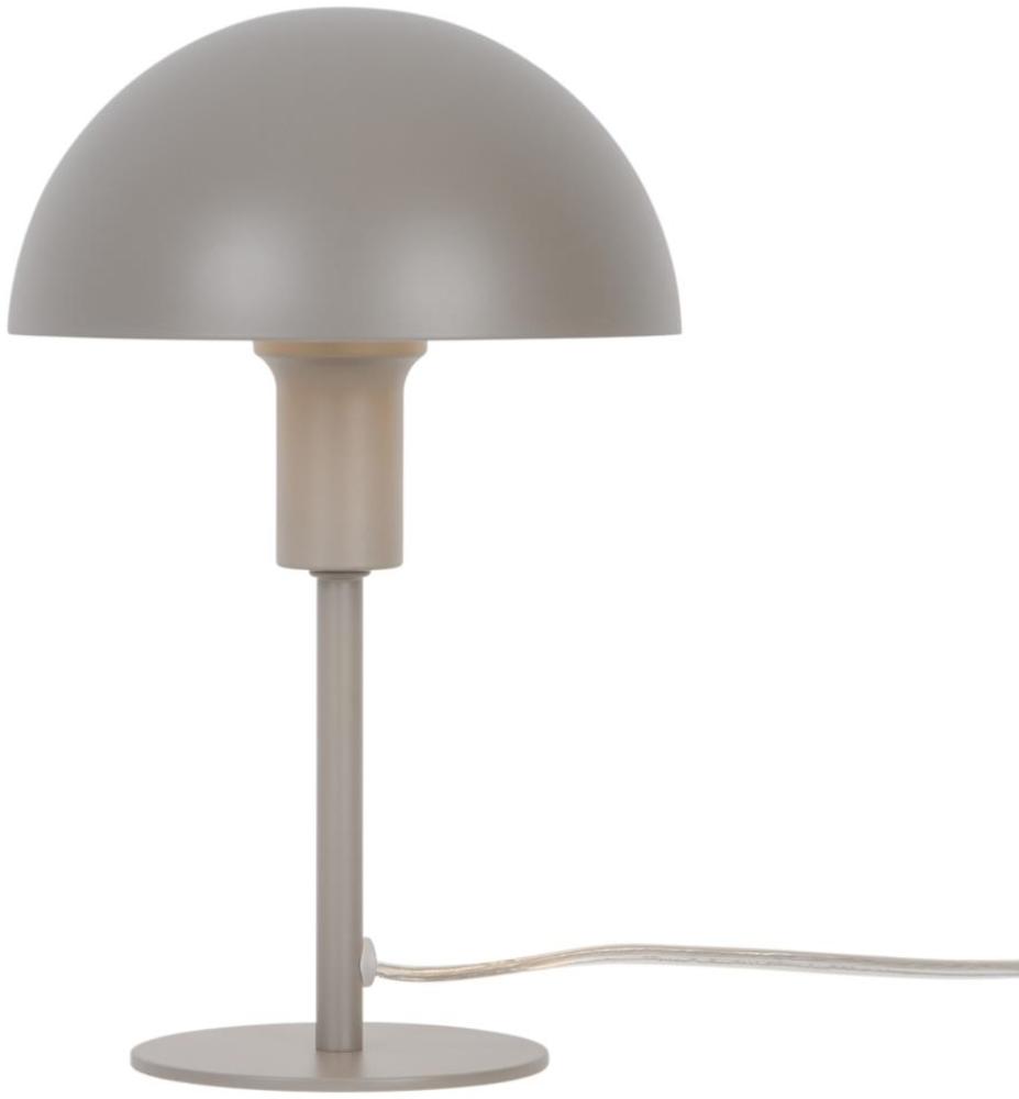 Tischlampe hell braun Nordlux Ellen Mini E14 mit Kabelschalter Bild 1