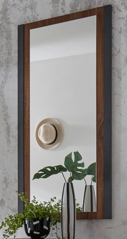 Spiegel Auburn Eiche Stirling und Matera grau 54 x 108 cm Bild 1