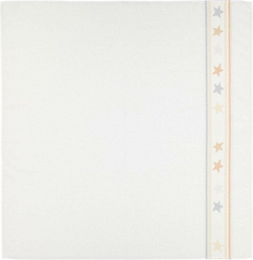 Feiler Handtücher Stars & Stripes Border weiss | Badetuch 100x100 cm Bild 1